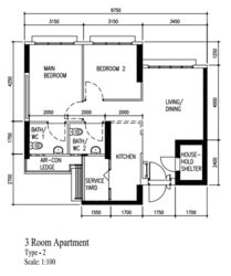 Blk 327A Punggol Vue (Punggol), HDB 3 Rooms #619555401